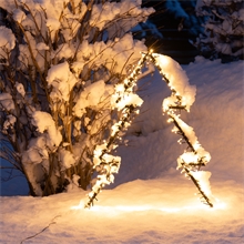 VOSS.garden LED-Weihnachtsbaum - LED-Gartenstecker Tannenbaum 90cm, Weihnachtsbeleuchtung