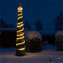 VOSS.garden LED-Lichtschlauch, Weihnachtsbeleuchtung, Lichterschlauch 240 LEDs, 10m