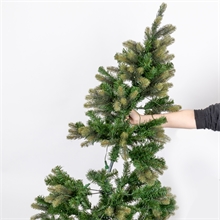Künstlicher Weihnachtsbaum 150cm + 200 LEDs, Tannenbaum mit Standfuß