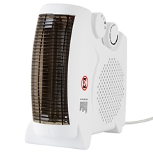 Heizlüfter 2000W mit 2 Heizstufen, Kaltluftfunktion, Thermostat & Überhitzungsschutz