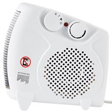 Heizlüfter 2000W mit 2 Heizstufen, Kaltluftfunktion, Thermostat & Überhitzungsschutz