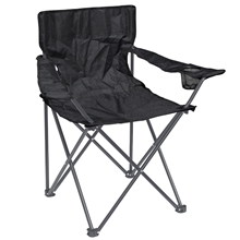 Festivalstuhl klappbar - Campingstuhl mit Becherhalter & Tragetasche, belastbar bis 120kg