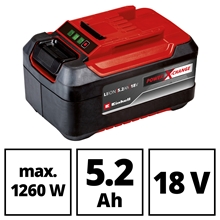 Einhell 18V 5,2Ah Power X-Change Plus Akku - für alle Power X-Change Geräte