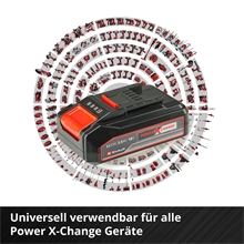 Einhell 18V 2,5Ah PXC Starter Kit Ladegerät mit Akku - für alle Power X-Change Geräte