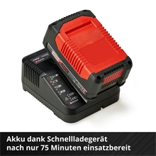 Einhell 18V 4,0Ah PXC Starter Kit Ladegerät mit Akku – für Power X-Change Geräte