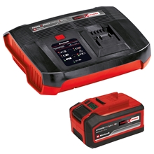 Einhell 18V 4-6 Ah Multi-Ah Akku und 6A Boostcharger Starter Kit - Akku und Ladegerät