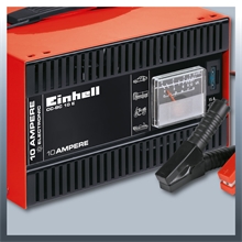 Einhell Batterie-Ladegerät CC-BC 10 E –  für Weidezaunbatterien, KFZ-Batterieladegerät, 12 Volt