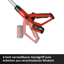 Einhell Akku-Multifunktionswerkzeug GE-HC 18 Li T-Solo, Heckenschere, Hochentaster, 18 V