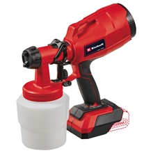 Einhell Akku-Farbsprühsystem TC-SY 18/60 Li-Solo, 18 V, 650 ml/min Förderleistung