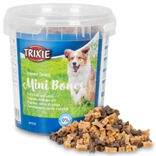 Trixie Trainer Snack Mini Bones für Hunde mit Rind, Lamm und Geflügel, 500g