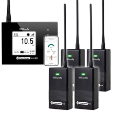 VOSS.farming Weidezaun-Überwachung per Smartphone - Set für 4 Zäune: FM 20 WiFi + 4x Sensor