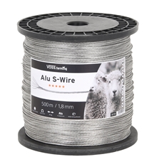 B-Ware: VOSS.farming - Aluminiumdraht, Alu S-Wire, 500m, Ø 1,8mm