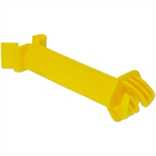 AKO Pinlock-Isolator für Metallpfahl T-Post gelb 25 Stück 