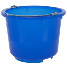 Bau- und Stalleimer, 12 Liter blau