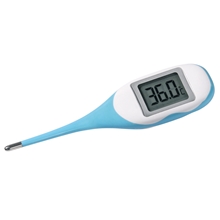 Digital Thermometer „BigScreen“ - Fieberthermometer, wasserfest, flexible Sonde