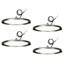 4x LandXpert 200W, LED Hallenstrahler, 24000lm, 5000K Tageslichtweiß, IP65