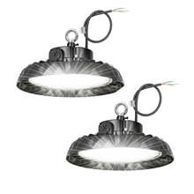 2x LandXpert 100W, LED Hallenstrahler dimmbar, 15575lm, 5000K Tageslichtweiß, IP65