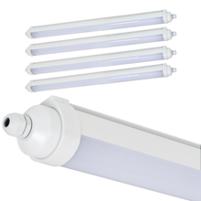 4x LandXpert 20W, LED Feuchtraumleuchte, 60cm, 2400lm, 5000K Tageslichtweiß, IP65