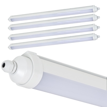4x LandXpert 40W, LED Feuchtraumleuchte, 115cm, 4800lm, 5000K Tageslichtweiß, IP65