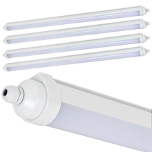 4x LandXpert 50W, LED Feuchtraumleuchte, 150cm, 6000lm, 5000K Tageslichtweiß, IP65