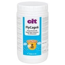 cit Fliegenlockstoff FlyCage6, Nachfüll Lockstoff für Fliegenfalle, 750g