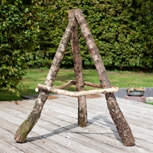 B-Ware: VOSS.garden Vogelhausständer aus Birkenholz "mittel", extra standfest, 110cm