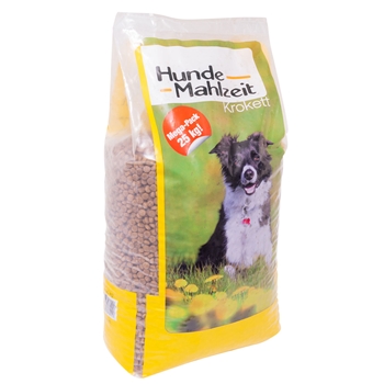 deuka HundeMahlzeit Krokett - Hundefutter für erwachsene Hunde, Mega-Pack 25kg