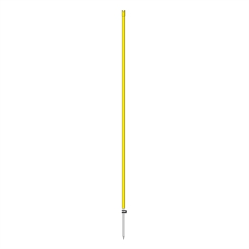 Ersatzpfahl für 90cm Netz, 1 Spitze, gelb