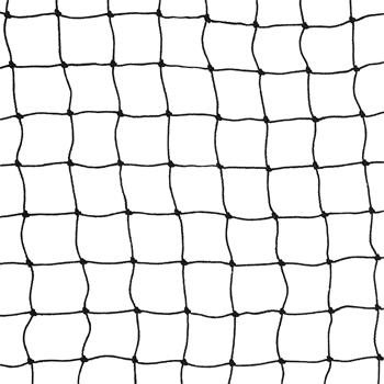 Geflügel-Schutznetz, Teich-Netz, Volieren Netz, Greifvogelschutz-Netz, 5x5m, schwarz