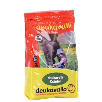 deukavalli Pferdeleckerlies - Kräuter, 1kg