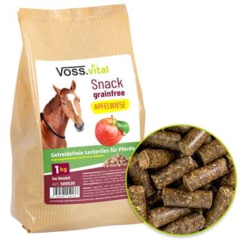 VOSS.vital Snack grainfree APFELWIESE - Pferdeleckerlies, 1kg