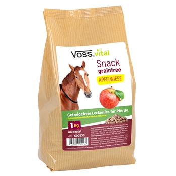 VOSS.vital Snack grainfree APFELWIESE - Pferdeleckerlies, 1kg