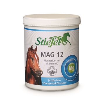 Stiefel Mag 12 Pellets für Pferde - Hilfe bei Stressreaktionen, 1kg
