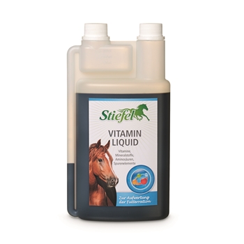 Stiefel Vitamin Liquid für Pferde - zur Aufwertung der Futterration, 1L