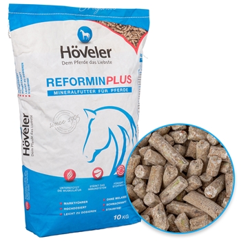 Höveler "REFORMINPLUS", vitaminiertes Mineralfutter für Pferde, 10kg Nachfüllpack