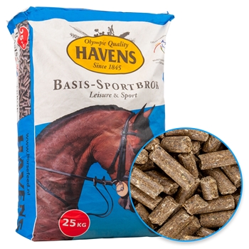 HAVENS "BASIS-SPORTBROK", haferfreie Pellets für Pferde, 25kg