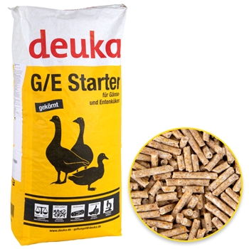 Deuka G/E Starter gekörnt, Futter für Gänse- und Entenküken, 25kg