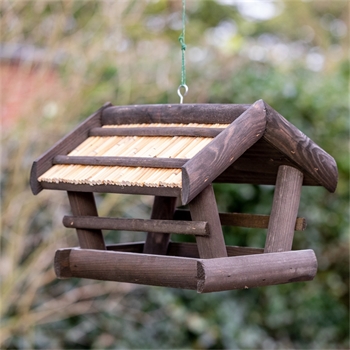 VOSS.garden "Elga" - hochwertiges Vogelhaus aus Holz, zum Aufhängen