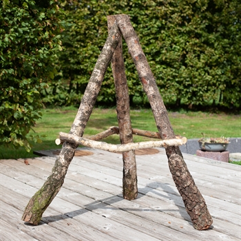 VOSS.garden Vogelhausständer aus Birkenholz "mittel", extra standfest, 110cm