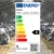 LED Ovalleuchte 5,5W 16,9x11,5x7,6cm, 450lm, 6500K, Kellerleuchte, Garagenleuchte, IP54