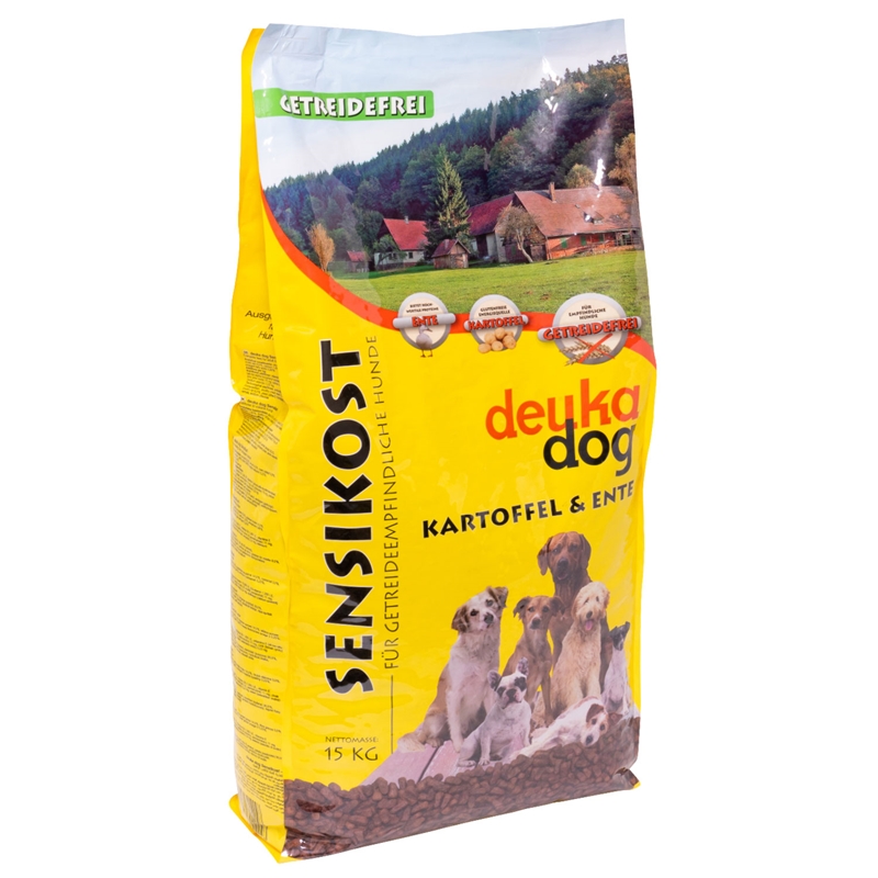 deuka dog Sensikost, Kartoffel & Ente - Hundefutter getreidefrei, 15kg