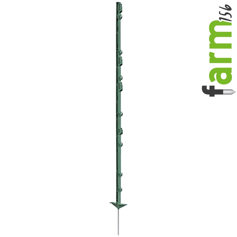 120x 125cm Weidezaunpfähle Weidezaunpfahl Koppelpfahl grün GRATIS Isolatoren 
