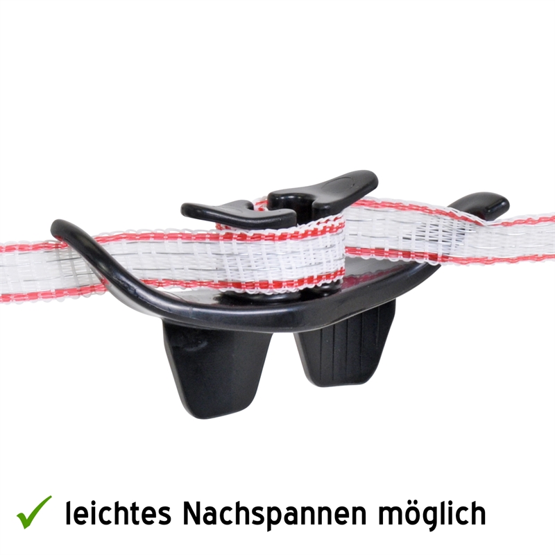 Litzen/Seile/Draht Patura Abstandhalter f schwarz f Rohrmontage 10 Stück / Pack