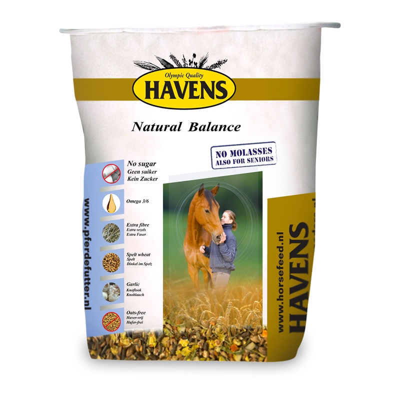Großansicht der Bildergalerie HAVENS Natural Balance Müsli 40x17,5kg, haferfrei, Pferdemüsli