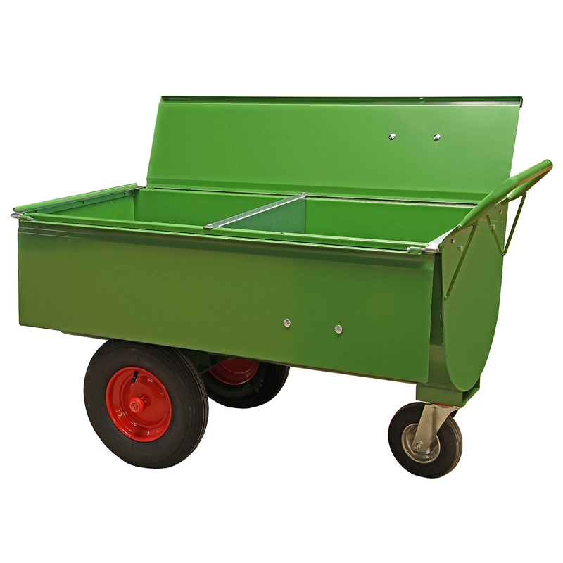 Großansicht der Bildergalerie VOSS.farming Futterwagen 250 LL mit Trennwand und Deckel