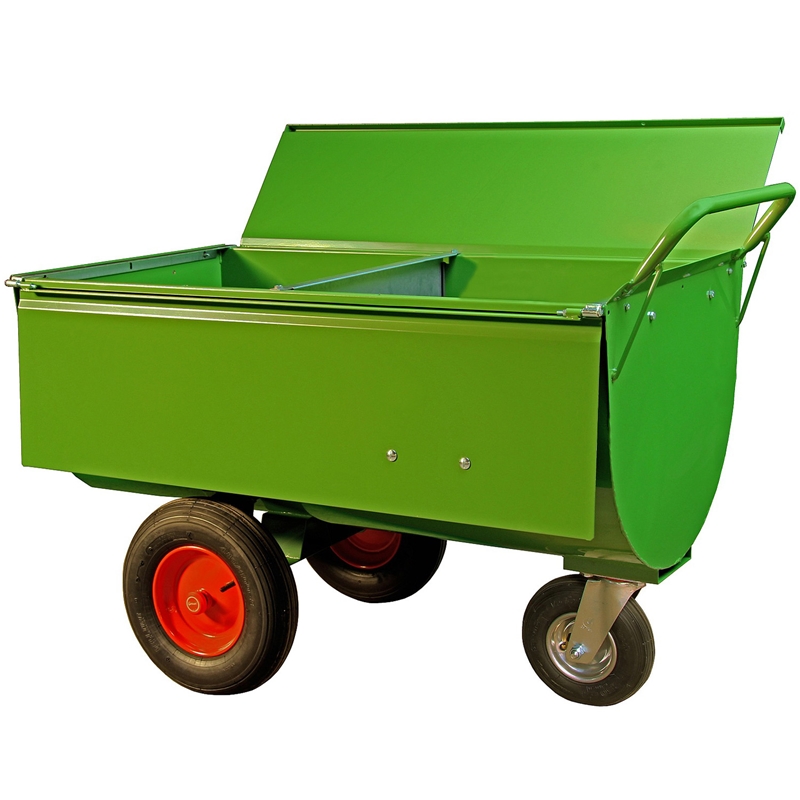 Großansicht der Bildergalerie VOSS.farming Futterwagen 400 LL mit Trennwand und Deckel