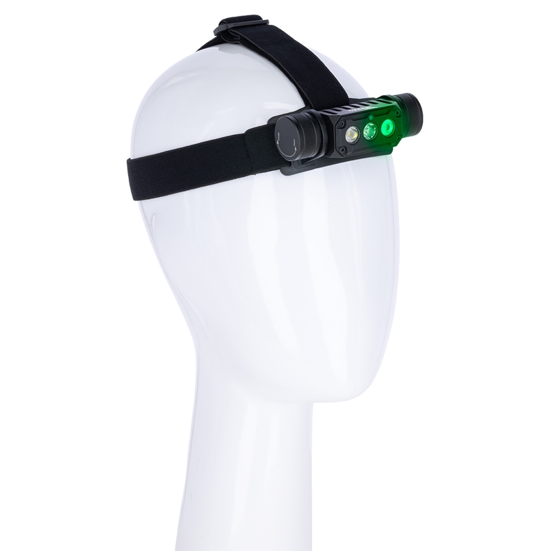 Großansicht der Bildergalerie LED-Kopflampe HeadFire 1000, Stirnlampe, 1000lm, USB-C, Rot Grün Blau, IP44