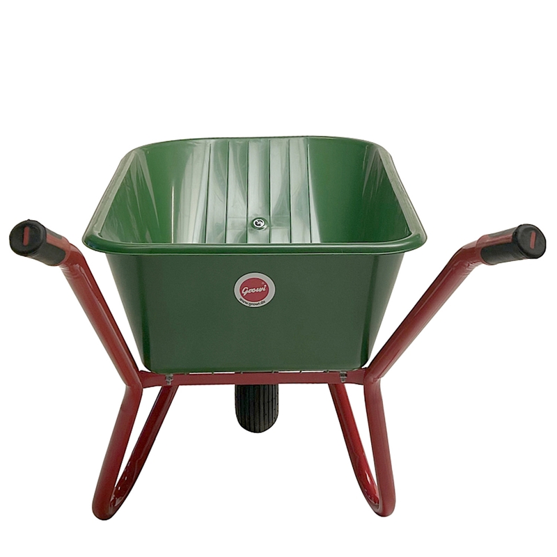 Großansicht der Bildergalerie GROWI® Compactkarre - 100 Liter, Kunststoffmulde, Transportkarre