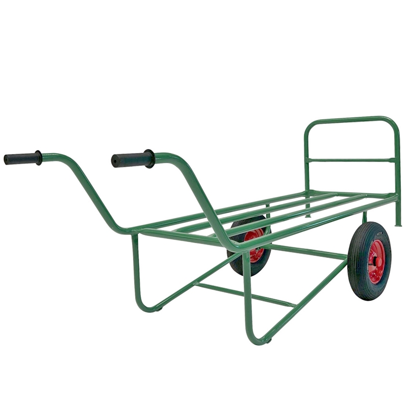 Großansicht der Bildergalerie GROWI® Ballenkarre 150cm kurze Ausführung, Transportkarre