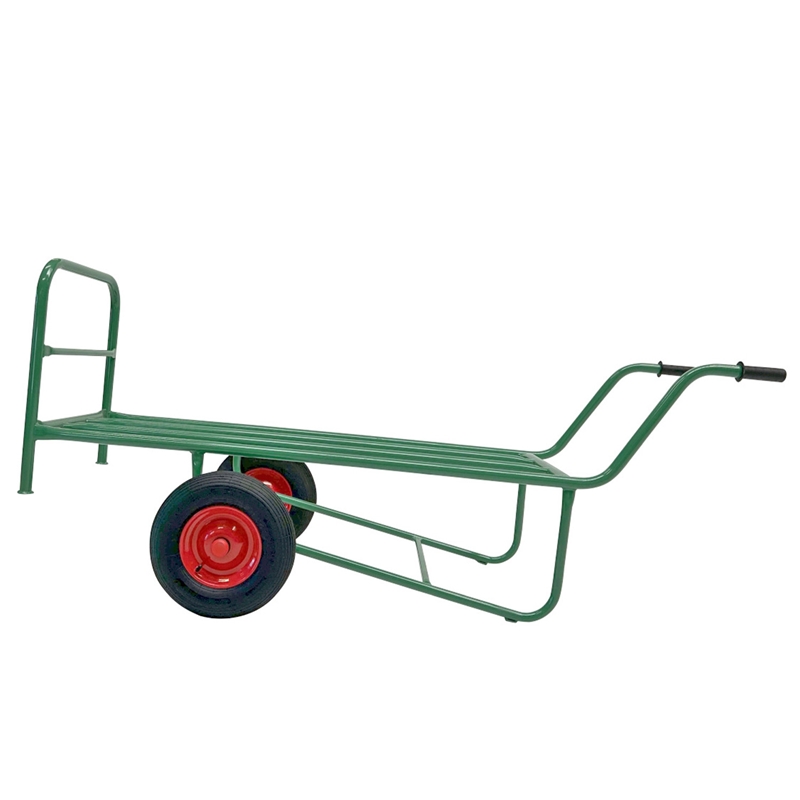Großansicht der Bildergalerie GROWI® Ballenkarre 150cm kurze Ausführung, Transportkarre